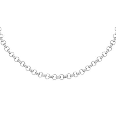 Image of Tuscany Silver Women&#039;s Sterling Belcher Chain Necklace of 61cm/24&quot;