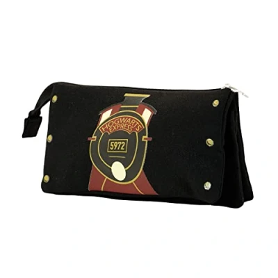 Image of Harry Potter Express Triple HS Pencil Case, Multicolour, 23 x 12 cm