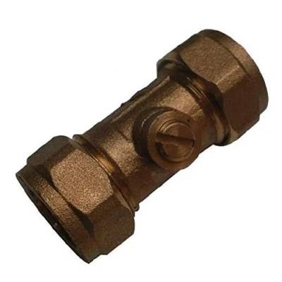 Image of 15mm Brass Isolation Valve Economy Bag of 2