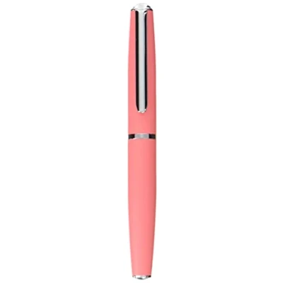 Image of Herbin 21659T Metal roller pen with cartridge, Coral