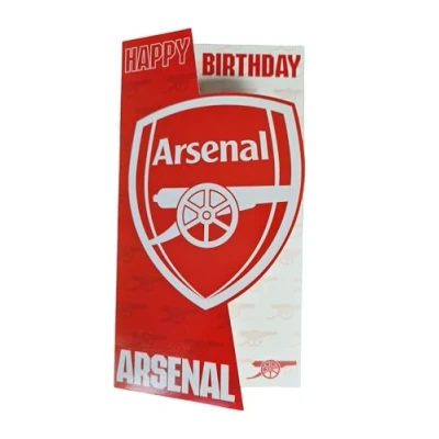Image of ARSENAL BIRTHDAY CARD