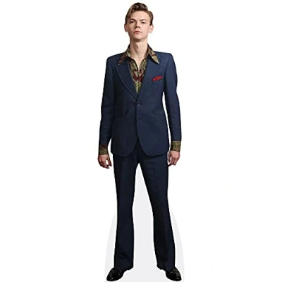 Image of Thomas Brodie Sangster (Blue Suit) Life Size Cutout