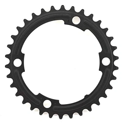 Image of SHIMANO FC R8100 ROAD ULTEGRA 2x12S Chainring 36 Teeth Black