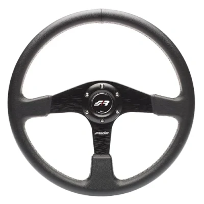 Image of Simoni Racing DEF/P Sport Steering Wheels, Dia 380 mm, Black