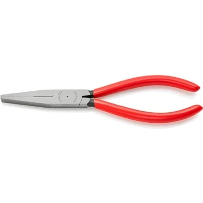 Image of Knipex Long Nose Pliers black atramentized, plastic coated 190 mm 30 11