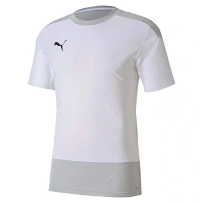 Image of Puma teamGOAL 23 Training Jersey, White/Gray Violet, L