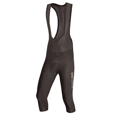 Image of Endura FS260 Pro Thermo Mens Cycling 3/4 Bib Tights Black M