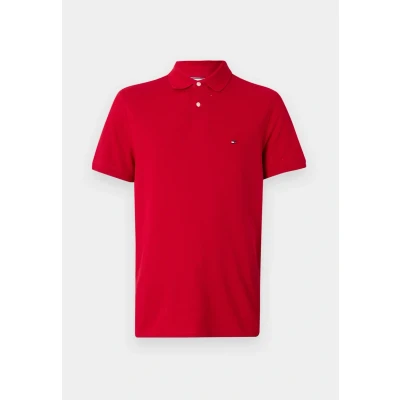 Image of Tommy Hilfiger Regular Polo shirt, Men&#039;s, Size: XS, Medium red
