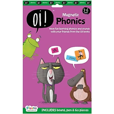 Image of Fiesta Crafts T 2944 Magnetic Oi Phonics Educational Toy, Various, 30 cm