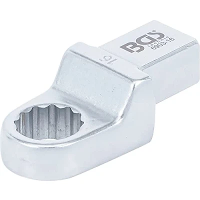 Image of BGS 6903 16 Push Fit Ring Spanner mm Square Size 14 x 18