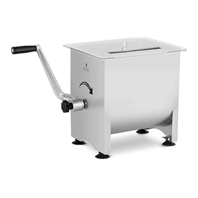 Image of Royal Catering RC MMA16 Stainless Steel Sausage Meat Marinator Mixer 16L (Lid, Aluminium Alloy, Manual)
