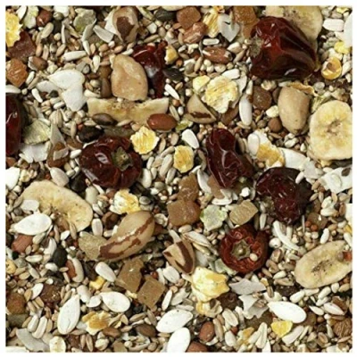 Image of Johnston &amp; Jeff 4kg Low Sunflower African Grey Parrot bird seed food sold by Trusty Pet Supplies