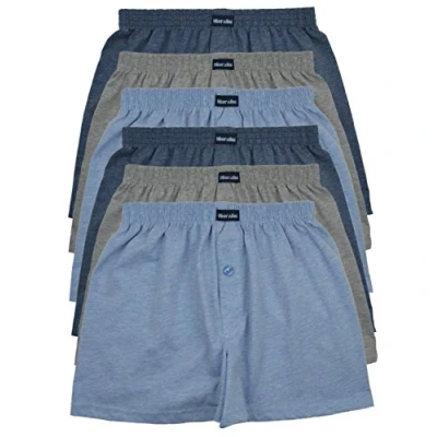 Image of MioRalini 6 Men&#039;s Cotton Boxer, Model: Pairs Without Fly 09, 2X Large (14.5 in)