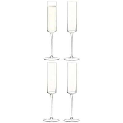 Image of LSA Otis Champagne Flute 150ml Set Of 4