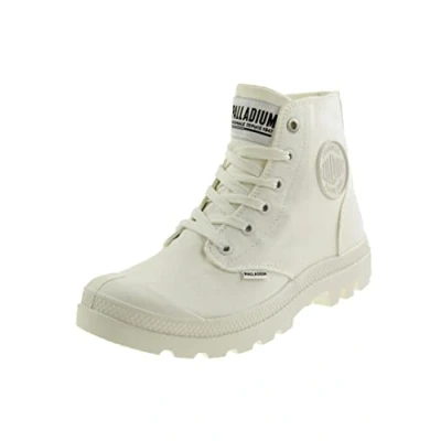 Image of Palladium Unisex Pampa Monochrome Sneaker Boots, White, 7 UK