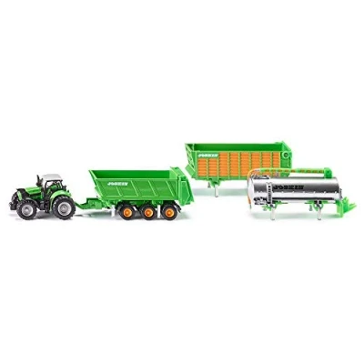 Image of Deutz with Joskin trailer set Toys