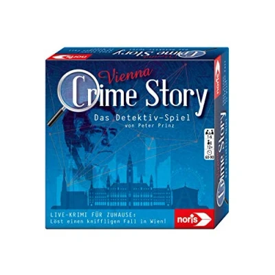 Image of Noris 606201888 Crime Story Vienna Game for Adults and Children from 12 Years Detective Card on the Theme of 1 to 6 Players
