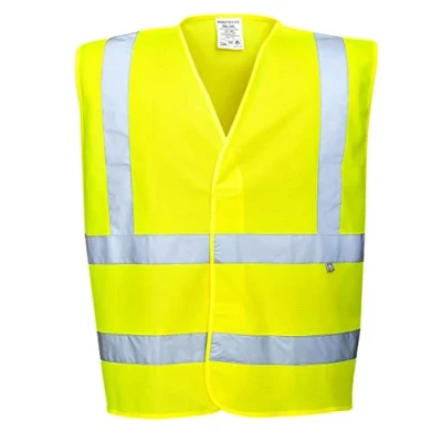 Image of Portwest Hi Vis FR Vest, Size: 4X/5X, Colour: Yellow, FR75YER4X/5X