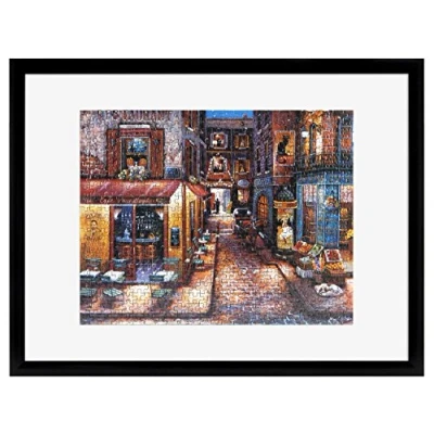 Image of MCS Frame for Puzzles, Black, 18 x 24 in or smaller