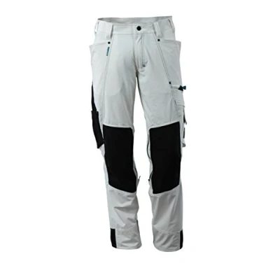 Image of Mascot Trousers with Kneepad Pockets White (L32W34.5) MSC9629687H