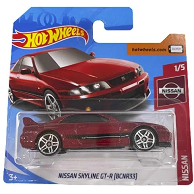 Image of Hot Wheels Nissan Skyline Gt R (BCNR33) 1/5 2019 (6/250) Short Card