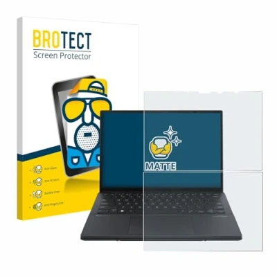 Image of brotect Screen Protector Anti Glare compatible with ASUS ZenBook Duo OLED 2024 UX8406 Matte, Fingerprint Protection Film