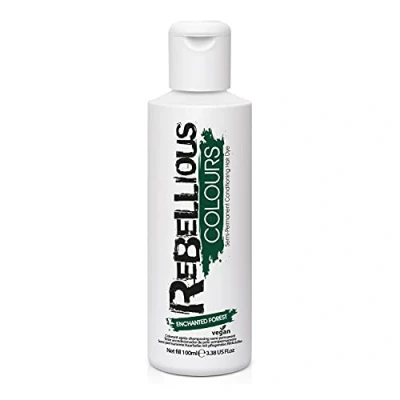 Image of Rebellious Colours Vegan Semi Permanent Hair Dye Colour 100ml (Enchanted Forest)