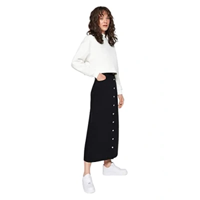 Image of Trendyol Skirt Black Maxi,Black,42