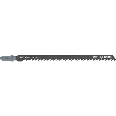 Image of Bosch 5x PRO Wood Precise T344DP Jigsaw Blade (for Construction wood, Softwood, Length 152 mm, Professional Accessory Jigsaw)