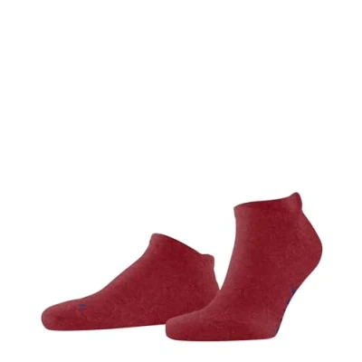 Image of FALKE Unisex Keep Warm U SN Wool Low Cut Plain 1 Pair Trainer Socks, Red (Ingle 8077), 9.5 10.5