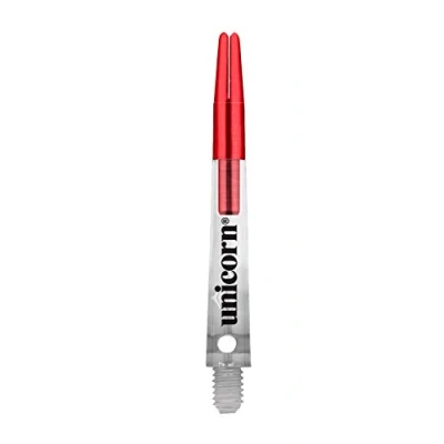 Image of Unicorn Gripper Zero Degrees Shaft, Small Thread, 45 mm, Clear/Red, One Size