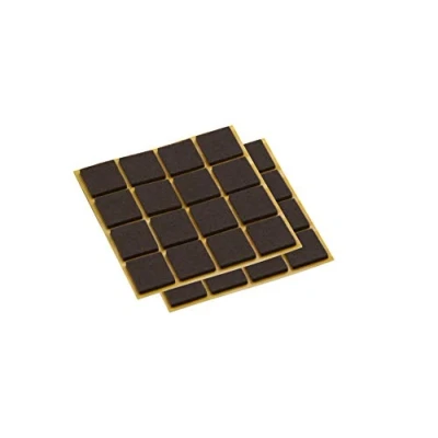 Image of Meister Felt Glider self adhesive, 32 x mm, brown, 30 pieces, 644986
