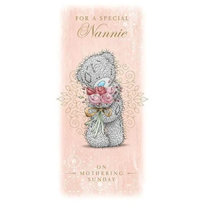 Image of Me To You Special Nannie Bear Mothers Day Card