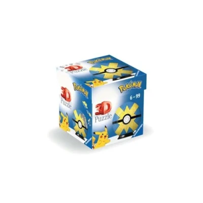 Image of Ravensburger Pokemon Pokeball Quick Ball 3D Jigsaw Puzzle for Adults and Kids Age 6 Years Up 54 Pieces No Glue Required