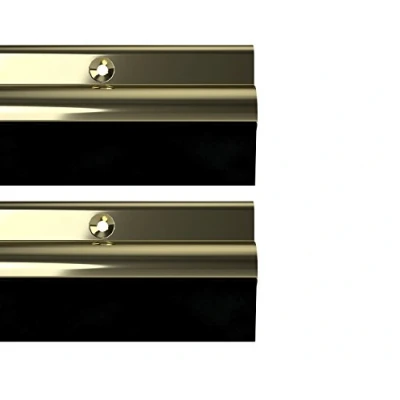 Image of STORMGUARD 03AM0050914G BDS Bottom of The Door Rubber Draught Seal, Gold, 914 mm, Set 2 Piece