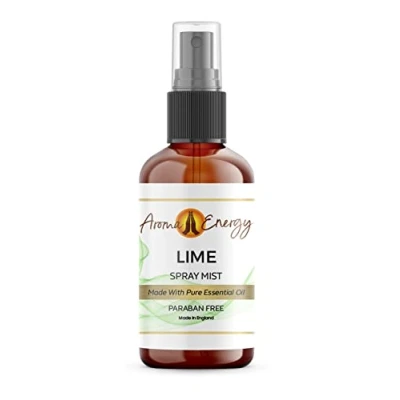 Image of Aroma Energy Lime Room Spray 10ml Pure Natural Essential Oil Fragrance Mist