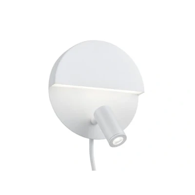 Image of Trio Lighting Mario functional LED wall light with two switches