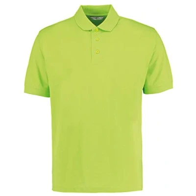 Image of Kustom Kit Unisex Comfort Finish Klassic Polo Shirt Lime 3XL