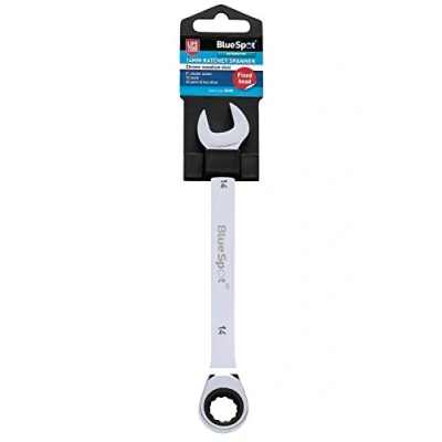 Image of Blue Spot Tools 14mm Ratchet Spanner Fixed Head