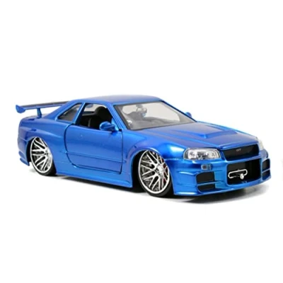 Image of Jada 1:24 Fast &amp; Furious Brians Nissan Skyline GT R (R34) JA97173