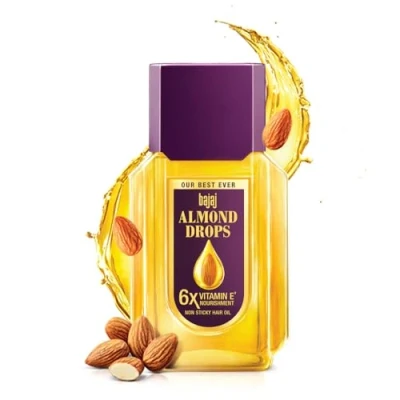 Image of Bajaj Almond Drops Hair Oil 50 ml (Ship from India)