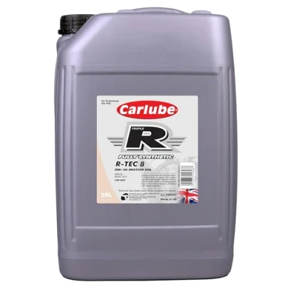Image of Carlube Triple R 0W 30 ACEA C2, PSA Fully Synthetic Engine Oil TEC 8 20L