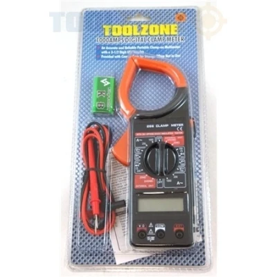 Image of Toolzone 1000 Amp Digital Clamp on Multimeter