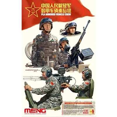 Image of Meng Model 1:35 PLA Armored Vehicle Crew