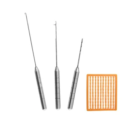 Image of Milepetus Baiting Needles Carp Fishing Rig Tool Set Rigging Needle Swinger Driller Set,4 in 1 Accessories Kit