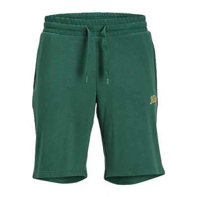 Image of JACK &amp; JONES Men&#039;s Jpstjosh Sweat Shorts Sn Amt, dunkelgr&amp;uumln, M