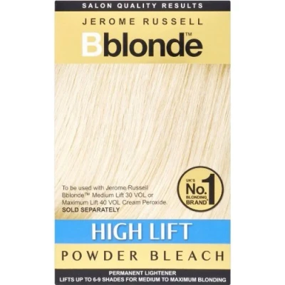 Image of Jerome Russell B Blonde High Lift Powder Bleach Sachets For Use With Cream Peroxide 4