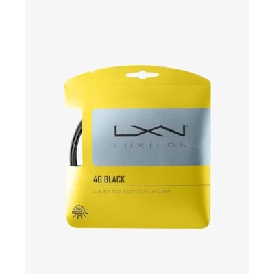 Image of Just Tennis Luxilon 4G String Set All 2024 Styles &amp; Colors (4G 125 Black)