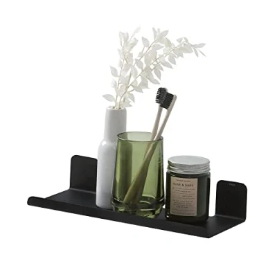 Image of Tiger Colar Bathroom Shelf 30 cm Black