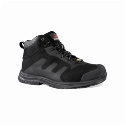 Image of Rock Fall TeslaDRI ESD Safety Steel Toe Cap Trainer Unisex, Fully Waterproof Boots, SRC Slip Rated Work, Ankle High with Fibreglass Protective Toecap UK 16